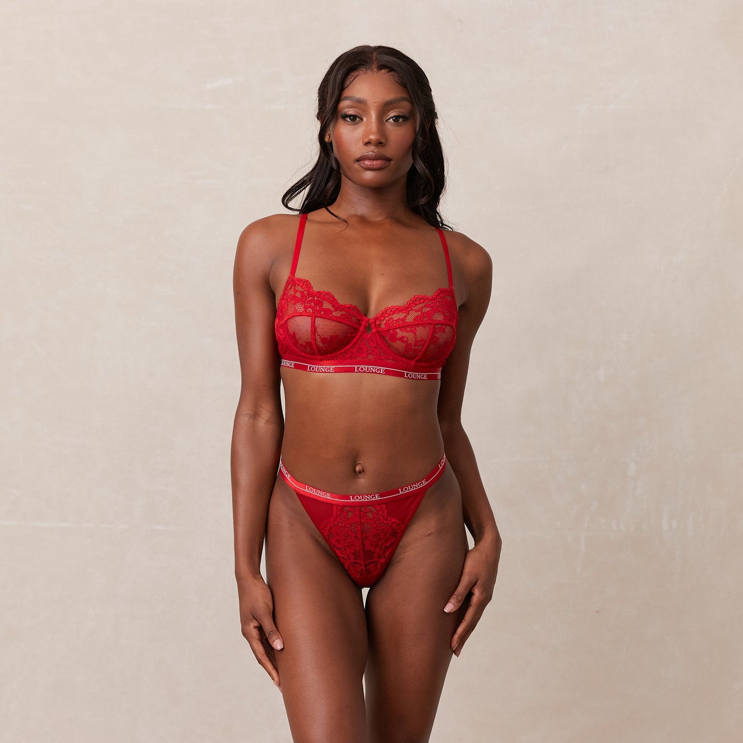 Blossom Balcony Bra - Maroon