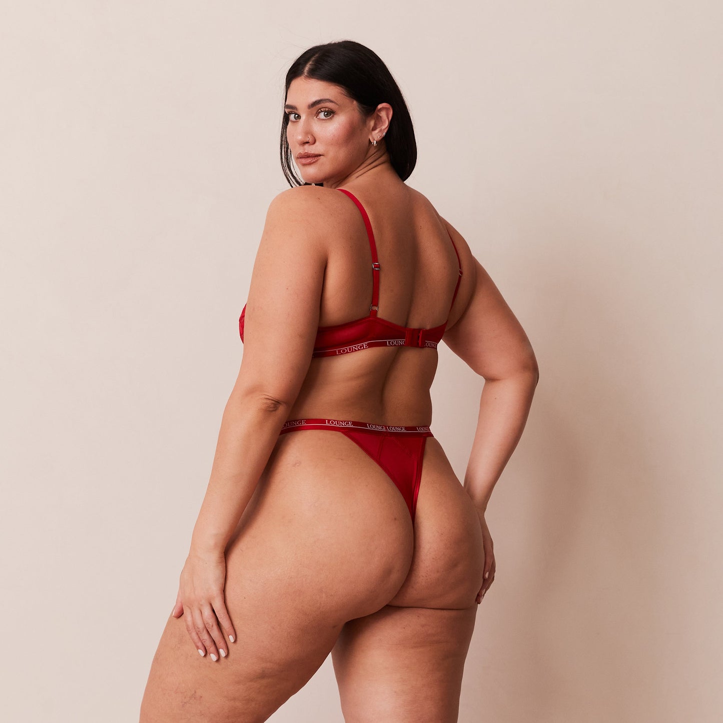Blossom Balcony Bra - Maroon