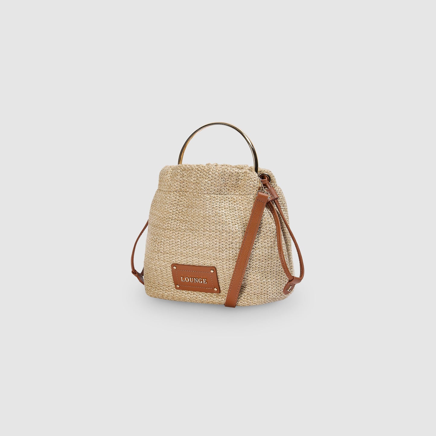 Blythe Bucket Bag - Raffia